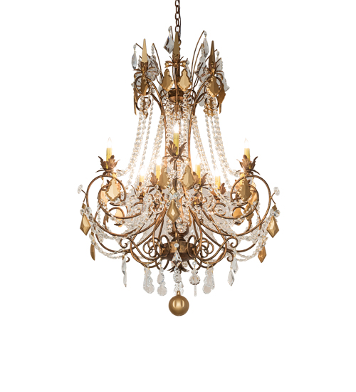 38" Wide Minuet 12 Light Chandelier | 169774