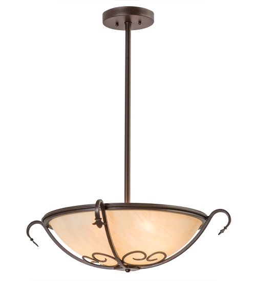 24"W Alaine Semi-Flushmount | 171477