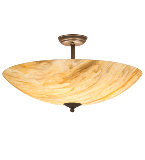 24"W Madison Semi-Flushmount | 173513