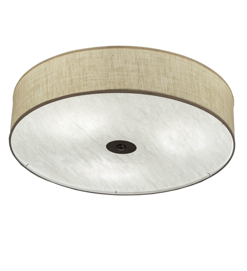 36"W Cilindro Textrene Flushmount | 179593