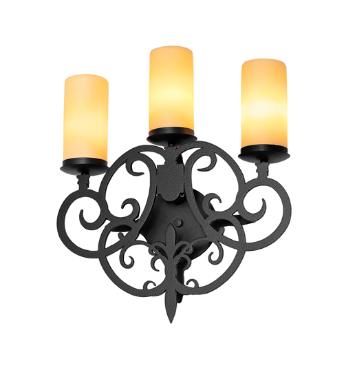 16.5" Wide Ashley 3 Light Wall Sconce | 189166