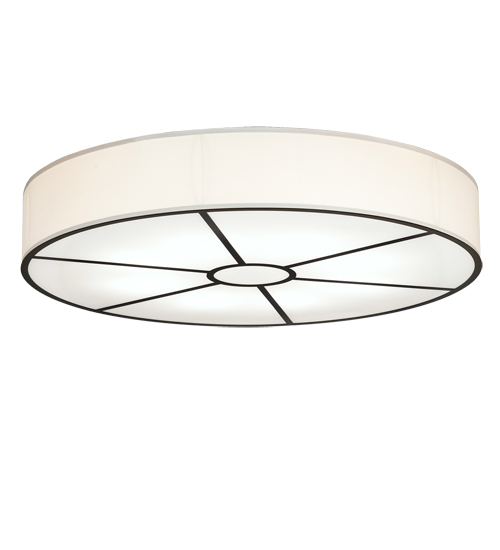 48" Wide Cilindro Textrene Flushmount | 190598