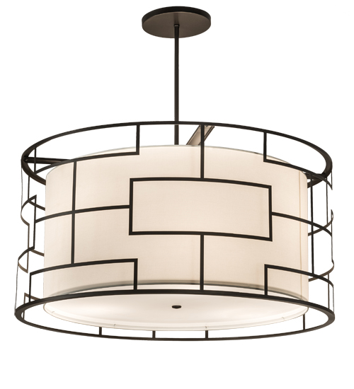 48" Wide Cilindro Mosaic Pendant | 193812
