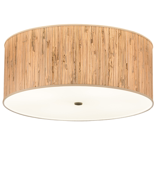 26" Wide Cilindro Textrene Flushmount | 194465