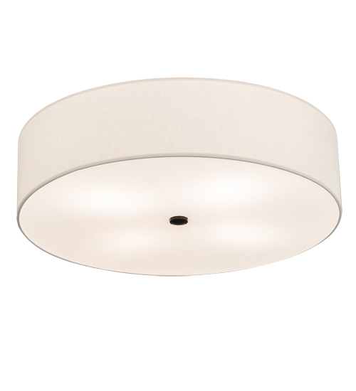 24" Wide Cilindro Textrene Flushmount | 212419