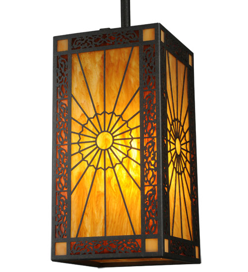8" Square Zuvan Mini Pendant | 245259