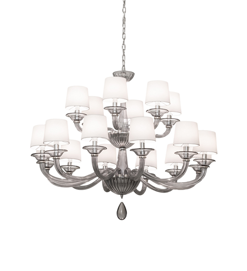 48" Wide Murano Almaden Southland 18 Light Chandelier | 245498