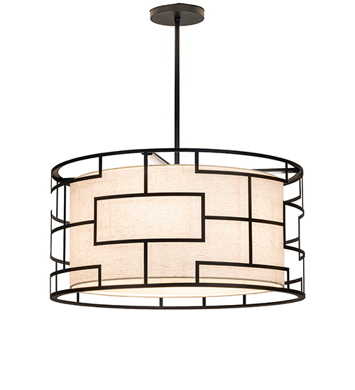 36" Wide Cilindro Mosaic Pendant | 269458
