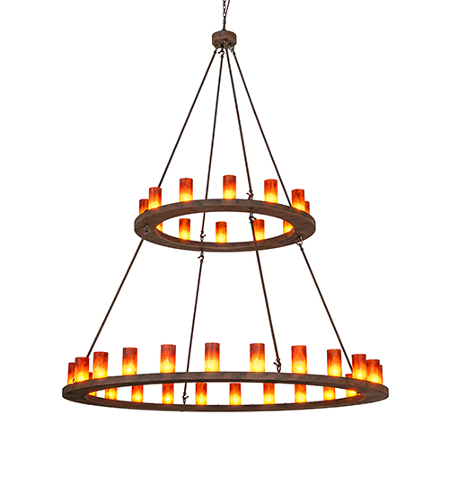 72" Wide Loxley 36 Light Two Tier Chandelier | 286944
