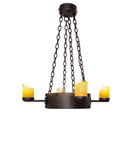 24" Wide Kingston 4 Light Chandelier | 290985