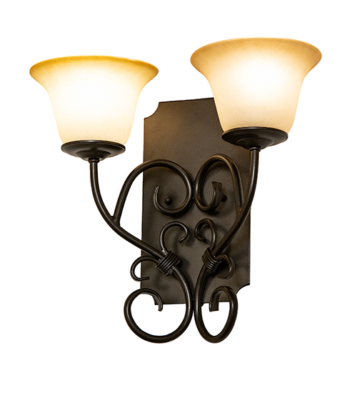 14" Wide Thierry 2 Light Wall Sconce | 291395