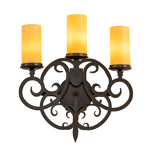 16.5" Wide Ashley 3 Light Wall Sconce | 291447