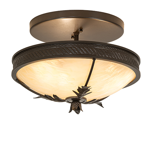 15" Wide Hoja Semi-Flush Mount | 292014