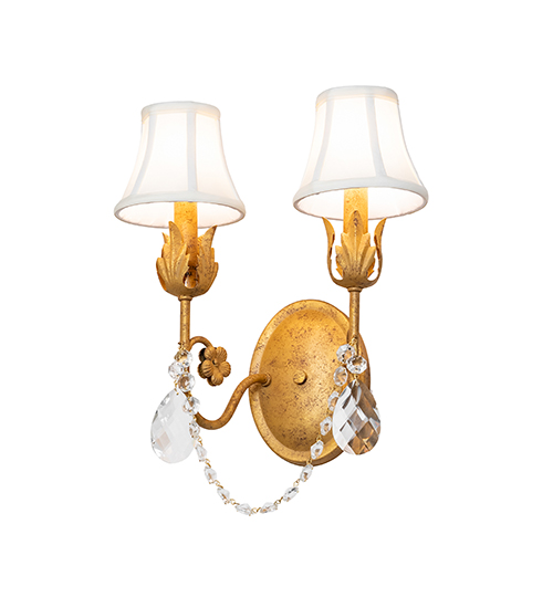 12" Wide Antonia 2 Light Wall Sconce | 292785