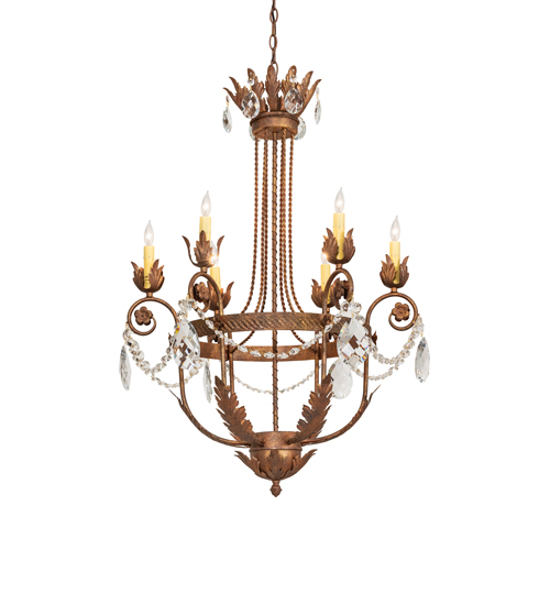 26" Wide Antonia 6 Light Chandelier | 294606