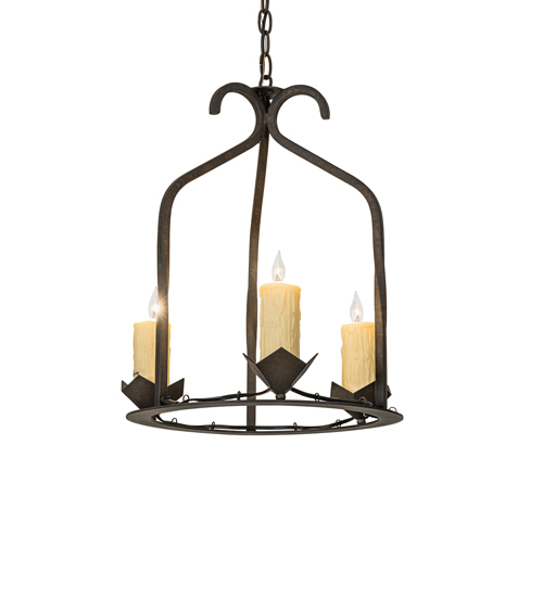17" Wide Aviary 3 Light Chandelier | 295262