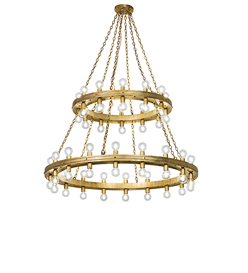 60" Wide Albion 60 Light Two Tier Chandelier | 295850