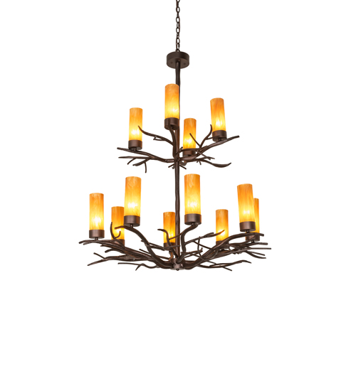 42" Wide Winter Solstice 12 Light Chandelier | 295900