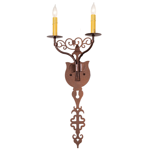 11" Wide Merano 2 Light Wall Sconce | 296139