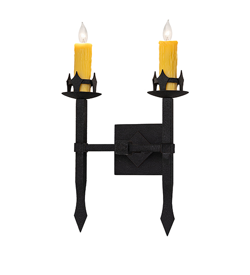 15" Wide Castilla 2 Light Wall Sconce | 297087