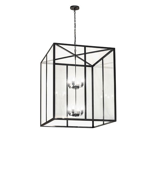 36" Square Kitzi Box Pendant | 299359