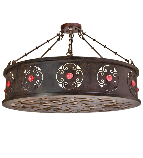 38" Wide Julianne Semi-Flushmount | 120284