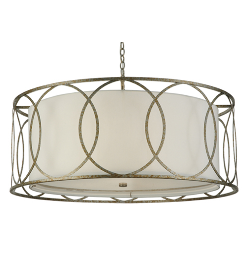 42" Wide Cilindro Hoops Pendant | 120934