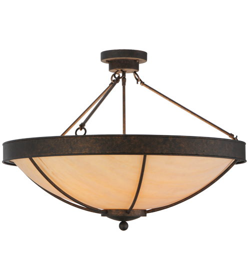 32"W Alysiales Semi-Flushmount | 142868