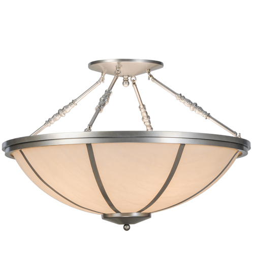 35"W Commerce Semi-Flushmount | 143629