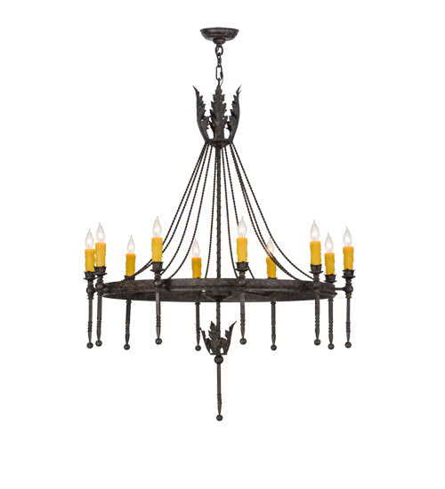 36" Wide Amaury 10 Light Chandelier | 160821