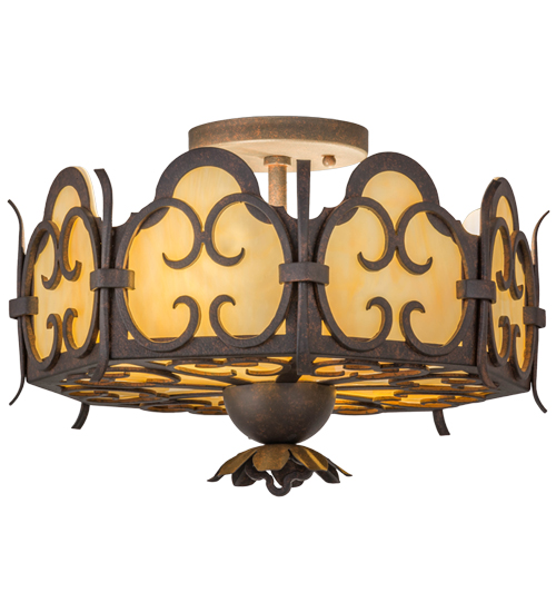14"W Radha Flushmount | 163078