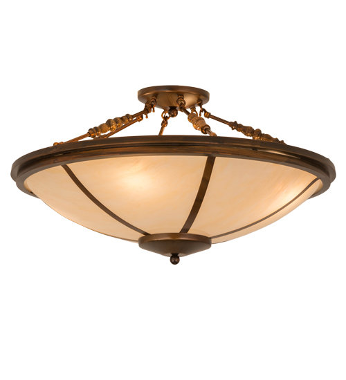 31"W Commerce Semi-Flushmount | 179573
