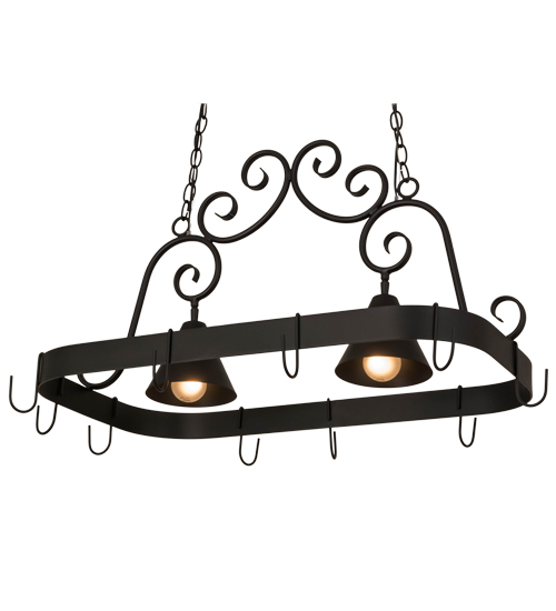 32" Long Elana 2 Light Pot Rack | 181987
