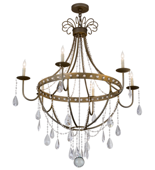 42" Wide Azaleia 6 Light Chandelier | 182546