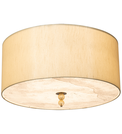 32" Wide Cilindro Lujoso Semi-Flushmount | 190705