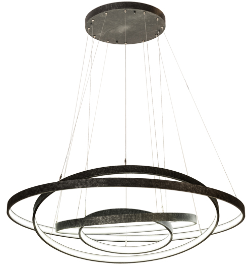 60" Wide Anillo 4 Ring Cascading Pendant | 191286