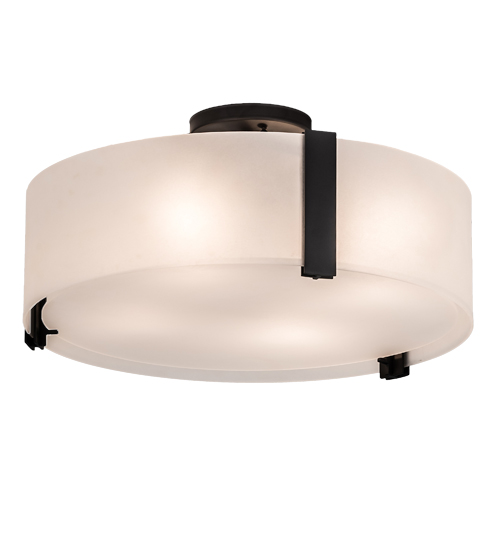 18" Wide Cilindro Flushmount | 196134