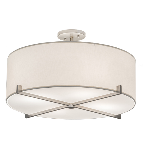 24" Wide Cilindro Structure Pendant | 197347