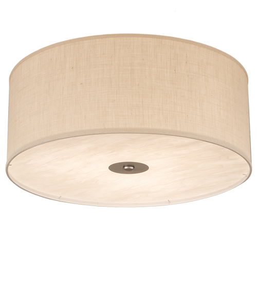 30" Wide Cilindro Textrene Flushmount | 202440