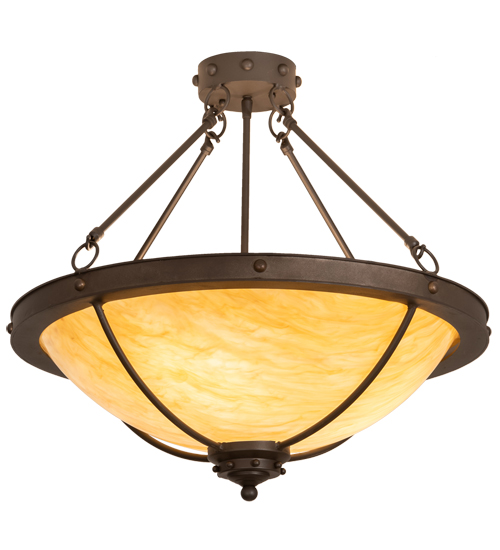 24" Wide Freya Semi-Flushmount | 205083