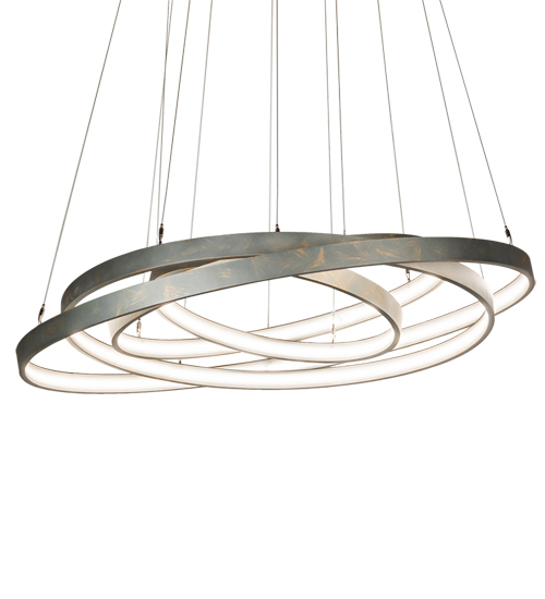 48" Wide Anillo 4 Ring Cascading Pendant | 212728