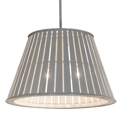 31" Wide Peach Basket Pendant | 214000