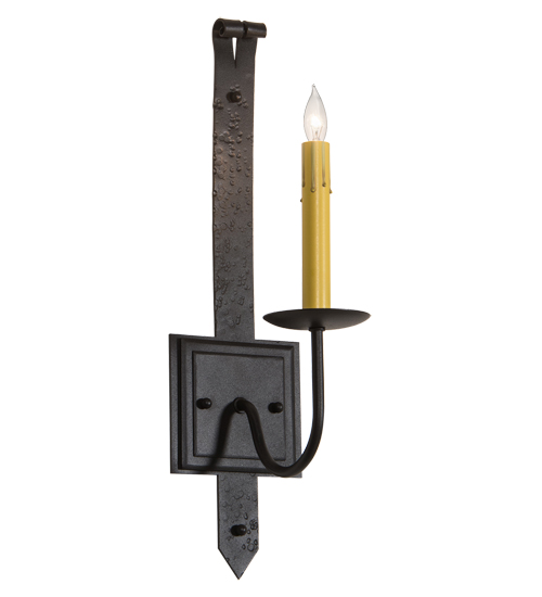 5" Wide Primitive Wall Sconce | 216599