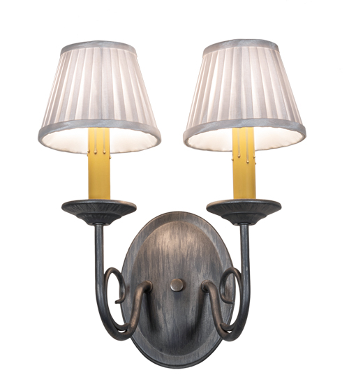 11" Wide Jenna 2 Light Wall Sconce | 226109