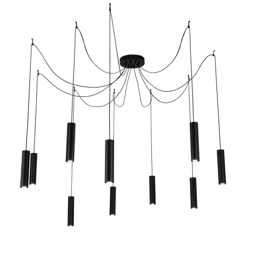 120" Wide Castiliolite 10 Light Cascading Pendant | 236517