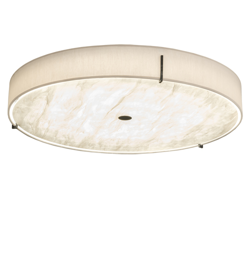 30" Wide Cilindro Textrene LED Flushmount | 240477