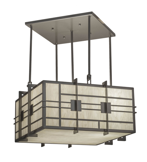 24" Square Spalding Pendant | 245462