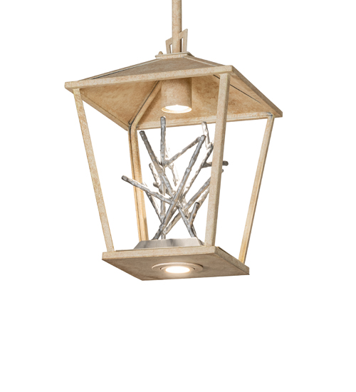 13" Square Kitzi Coral Pendant | 285321