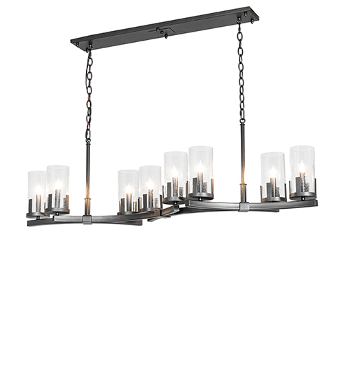 52" Long Cero 8 Light Oblong Chandelier | 296619