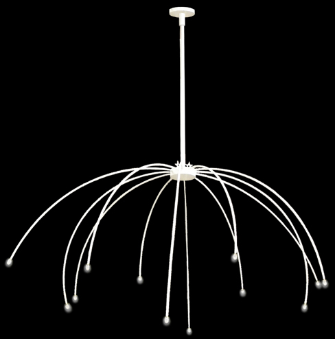 144" Wide American Girl LED 12 Light Chandelier | 67970